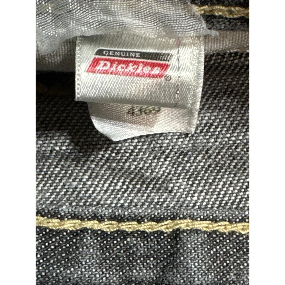 Wrangler Carpenter Shorts Mens 38 Black Denim Relaxed Fit Utility Workwear Gray
